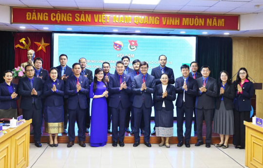 Lao and Vietnamese Youth Unions Agree on Four Cooperation Priorities